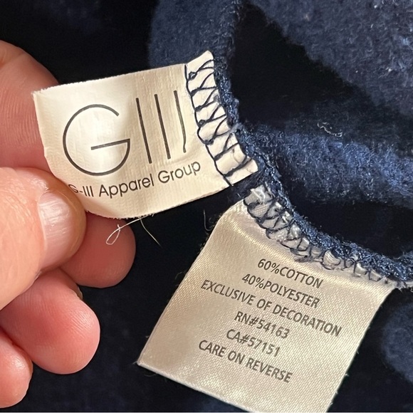 G-III Apparel NFL Throwback New England Patriots Ladies Hoodie Sweatshirt XL - Picture 4 of 15